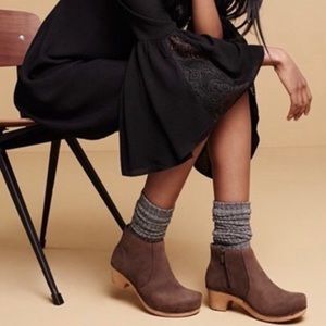 DANSKO Maria Milled Boot Brown Suede Size 39